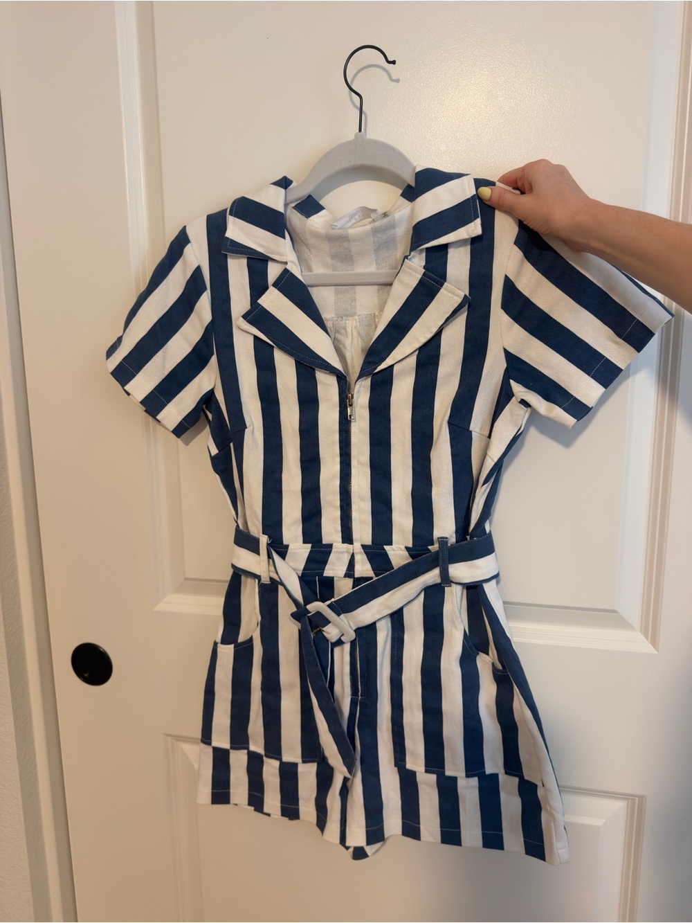 Shop Talulah striped romper